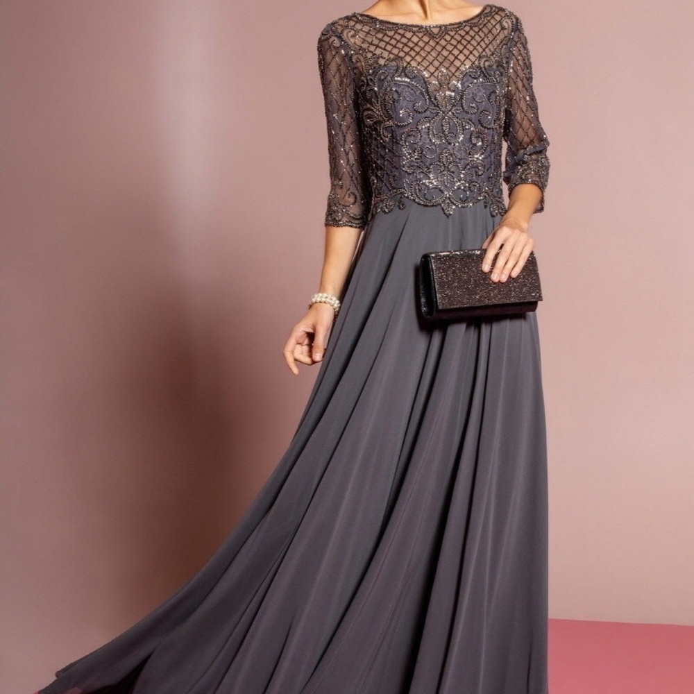 MOTHER OF THE BRIDE EVENING GOWN DRESS GLS2686